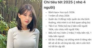 ‘Mắt chữ O, miệng chữ A’ với kế hoạch tiêu Tết 2025 của một gia đình 4 người