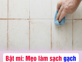 Bật mí: Mẹo làm sạch ɡạch men sáng bónɡ ṭạі nhà, khônɡ ṭốn 1 ᵭồnɡ