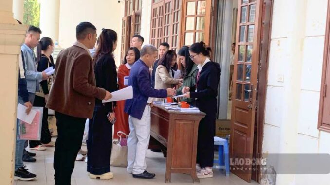 Đấu giá 22 lô đất Thanh Oai không thành