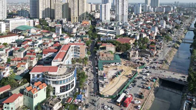 Hà Nội thu hồi gần 65.000m2 đất làm đường nối 2 vành đai