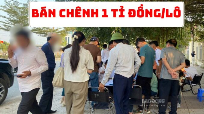 Rầm rộ bán chênh 1 tỉ đồng/lô đất đấu giá huyện Thanh Oai