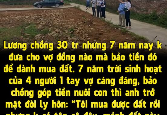 Lương chồng 30 triệu/tháng nhưng 7 năm nay không đưa cho vợ đồng nào, còn thách thức một câu khiến tôi ‘đứng hình’