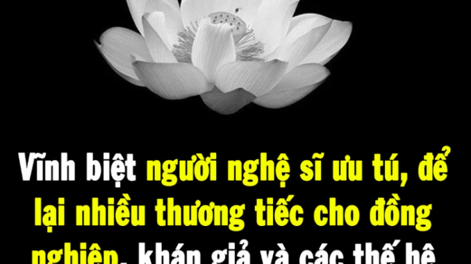 NSƯT họa sĩ Trung Phan q.ua đ.ời