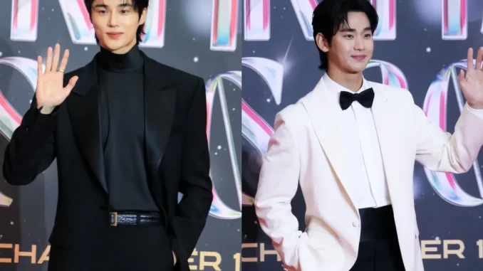 Clip: Kim Soo Hyun thái độ lồi lõm với Byeon Woo Seok ngay trên sóng trực tiếp?