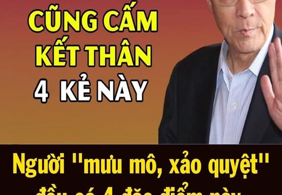 Người ”mưu mô, xảo quyệt” đều có 4 đặc điểm này, hãy đề phòng khi ở gần họ