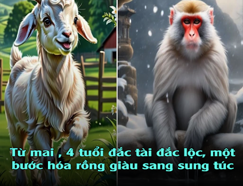 Từ mai , 4 tuổi đắc tài đắc lộc, một bước hóa rồng giàu sang sung túc