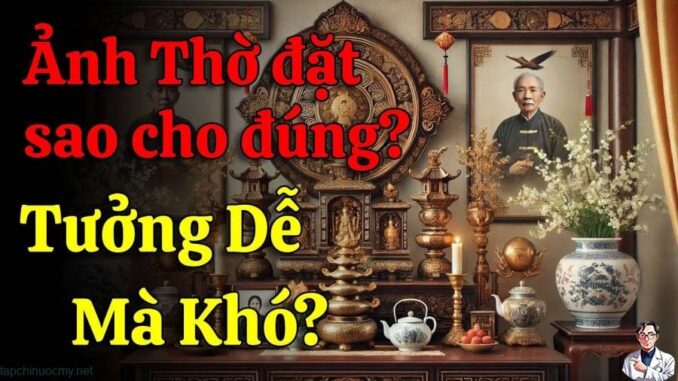 Làm mãi vẫn nghèo, tiền của ‘đội nón’ đi hết: Về xem ngay ảnh thờ phạm phải đại kị này không? Chuyện tâm linh không đùa được đâu