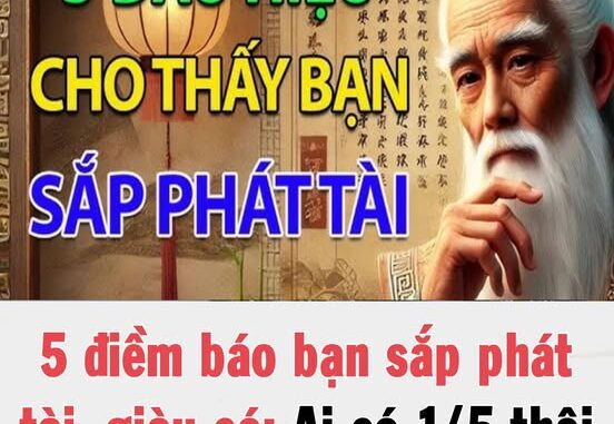 5 điềm báo bạn sắp phát tài, giàu có: Ai có 1/5 thôi cũng rất đáng chúc mừng