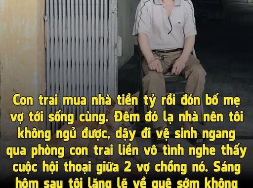 Con trai mua nhà rồi đón bố mẹ vợ tới sống cùng, bố ruột lên chơi ở lại một đêm, hôm sau lặng lẽ rời đi