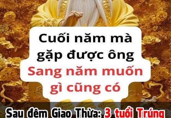 Sau đêm Giao Thừa: 3 tuổi Trúng Quả Đậm, cá Chép hóa Rồng, giàu nhất là người số 2