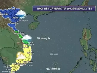 Dự báo thời tiết Tết Nguyên Đán Ất Tỵ 2025