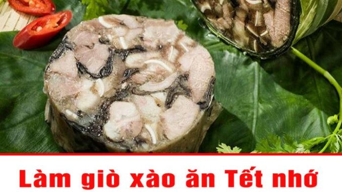 Làm giò xào ăn Tết nhớ thêm vài giọt này, giò thơm ngon gấp 10 lần, không sợ thiu nhớt