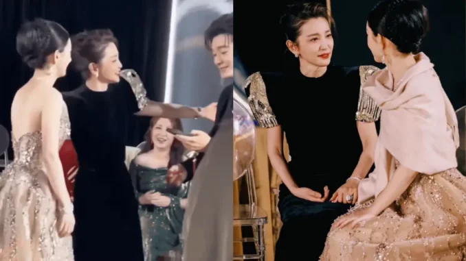 Clip “viral” MXH: Màn tương tác đáng yêu của bộ 3 quyền lực Triệu Lệ Dĩnh, Lý Băng Băng và Huỳnh Hiểu Minh