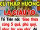 Tổ Tiên nói: ‘Giao thừa cúng 5 quả, phú quý, phúc lộc vào nhà’, đó là 5 thứ quả gì?