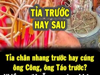 Tỉa chân nhang trước hay cúng ông Công, ông Táo trước? Nhiều người vẫn mơ màng không biết