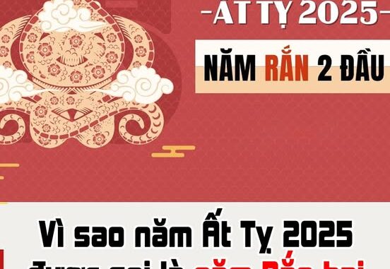 Vì sao năm Ất Tỵ 2025 được gọi là năm Rắn hai đầu? Lý do rất đặc biệt