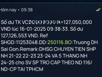 Tài khoản của nhiều sinh viên bất ngờ nhận hơn 127 triệu đồng