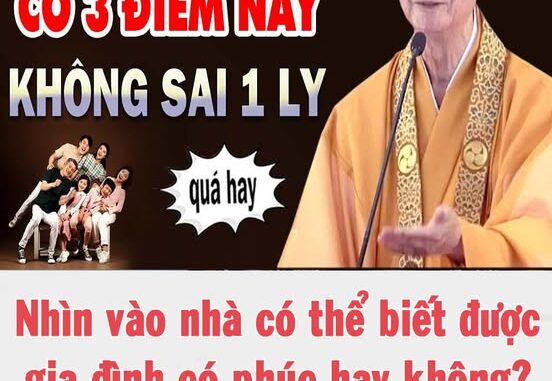 Nhìn vào nhà có thể biết được gia đình có phúc hay không? Đó không phải là mê tín