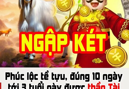 Phúc lộc tề tựu, đúng 10 ngày tới 3 tuổi này được thần Tài ‘phát thưởng’, tiền vàng ngập két