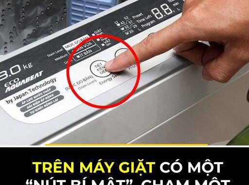 Trên máy giặt có một “nút bí mật”, chạm một cái giúp cắt giảm 62% tiền điện