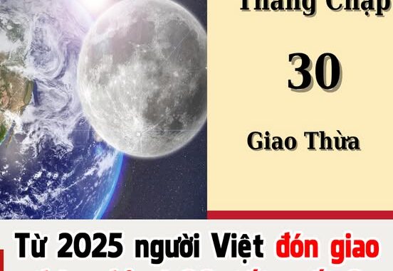 Người Việt sẽ đón giao thừa vào 29 tết trong suốt 8 năm tới, ngày 30 đi đâu?